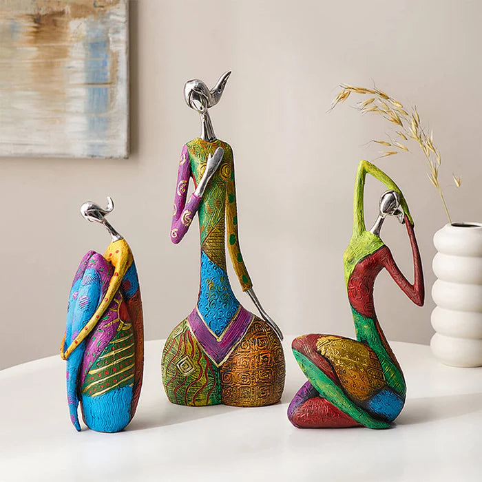 Sculptură Abstractă Femeie – Eleganță și Modernitate