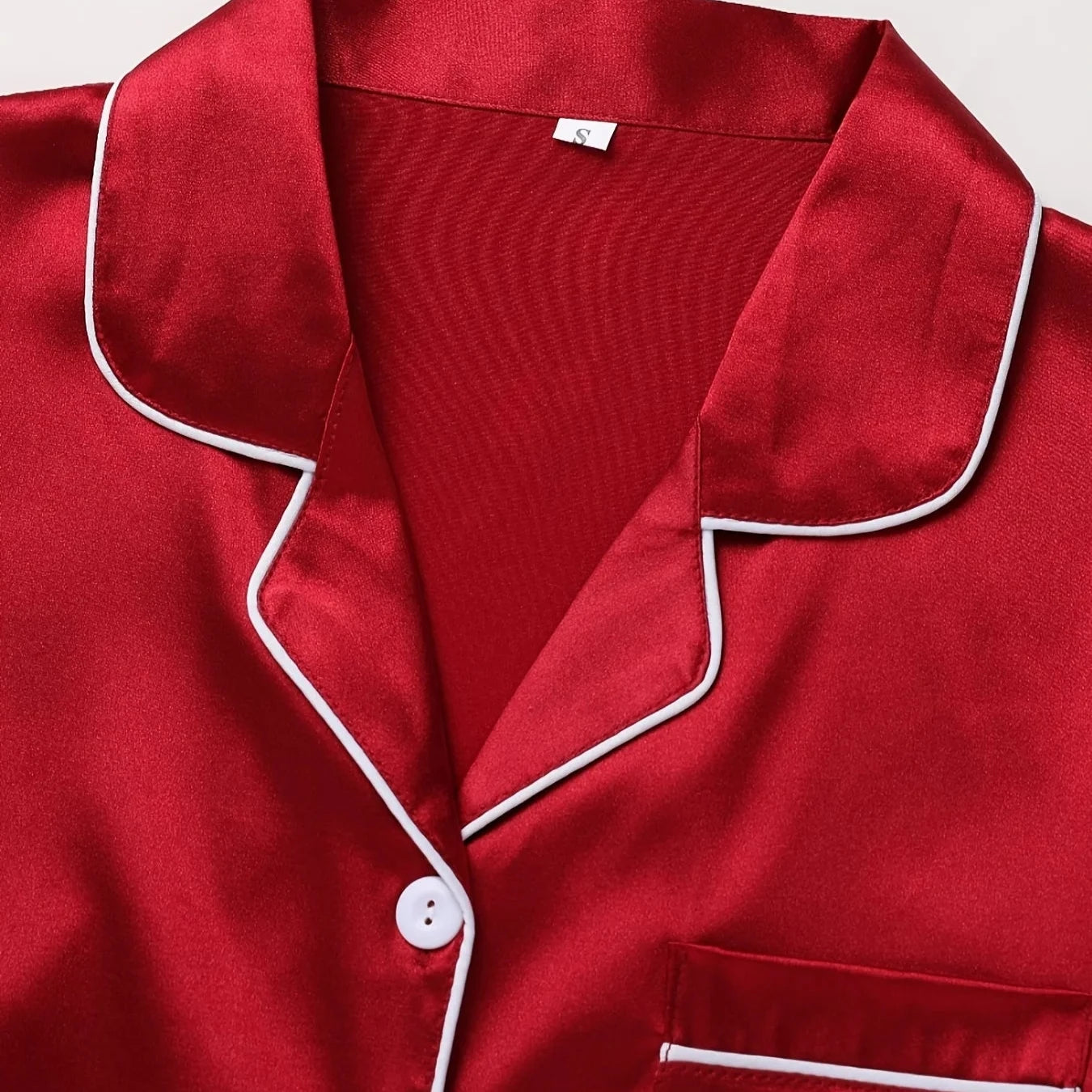 Sandra | Pyjama Brillant – Élégance Nocturne Et Toucher Délicat