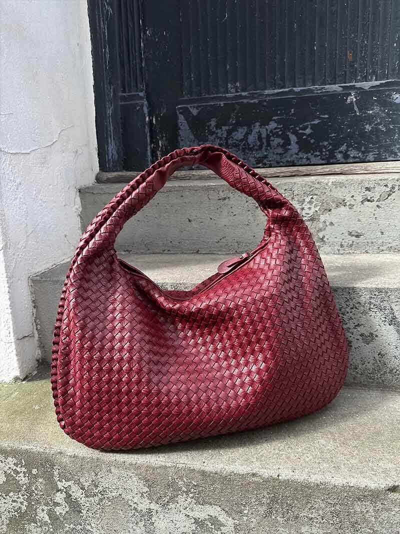 Josiane | Sac À Main Tressé – Élégance Artisanale Et Charme Intemporel
