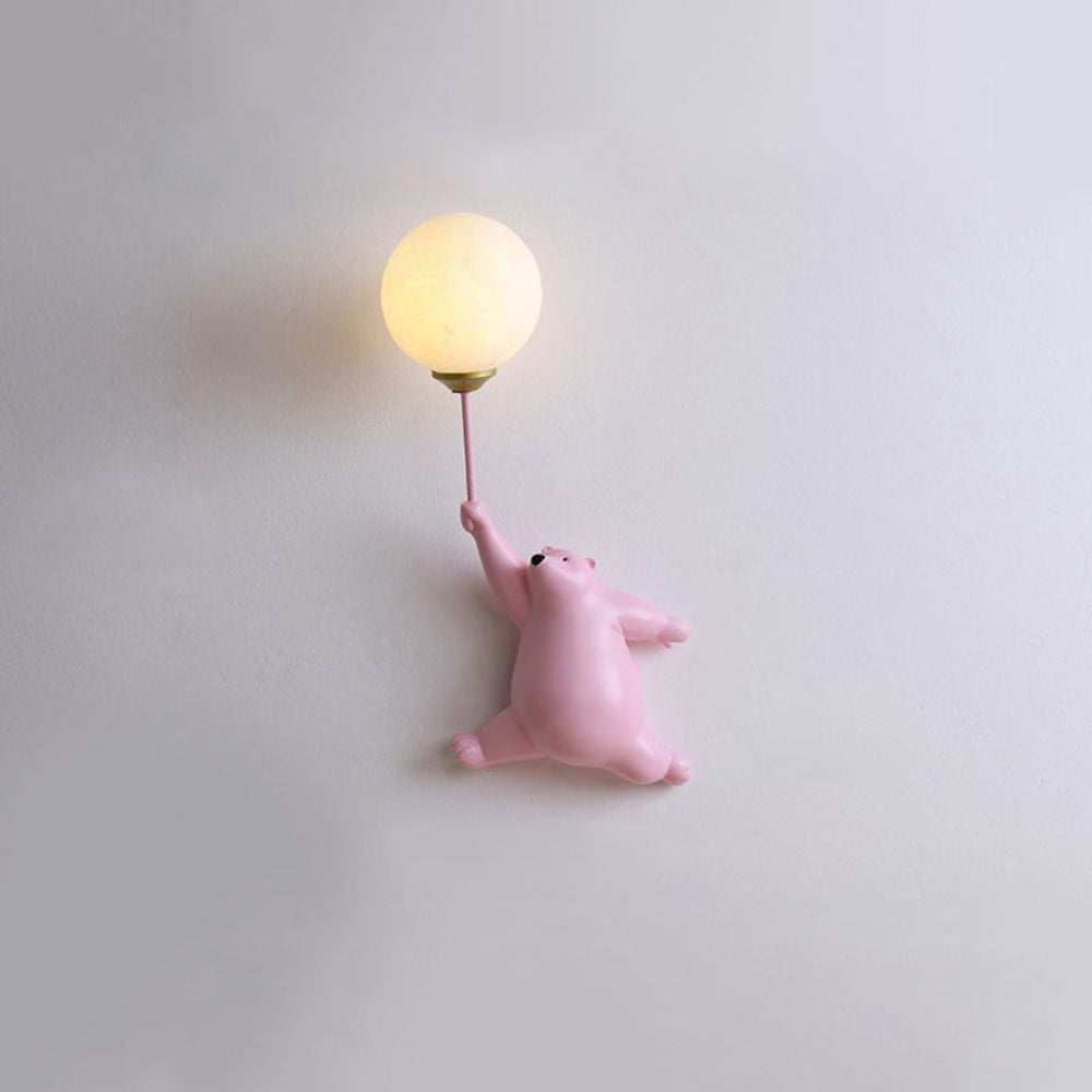 Wandleuchte Ballon – Sanftheit und Fantasie für das Zimmer