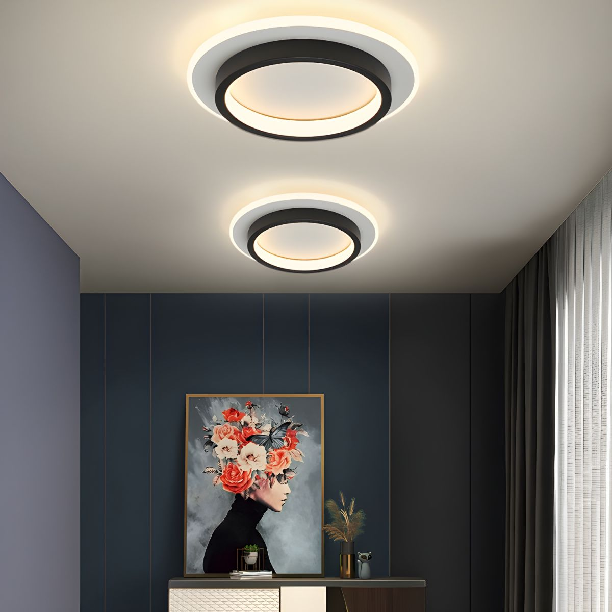Moderne Einbau-LED-Deckenleuchte – Modernes und elegantes Design