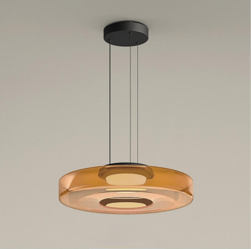 Hengelampe i glass i Bauhaus-stil - eleganse og modernitet