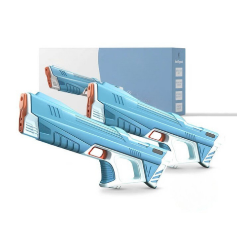 Elektrická vodná pištoľ - automatické dobíjanie a výkonný postrek