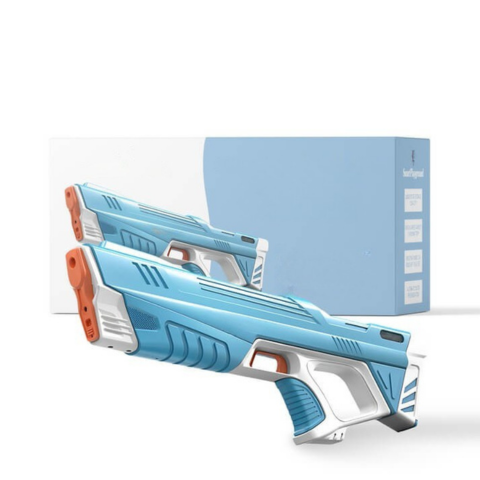 Elektrická vodná pištoľ - automatické dobíjanie a výkonný postrek