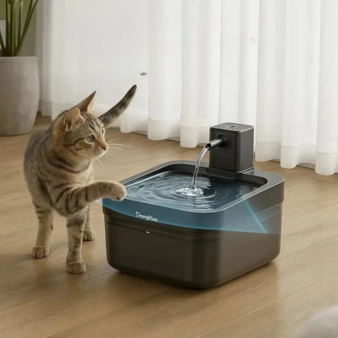 Trinkbrunnen für Katzen ohne Kabel – Freiheit und kontinuierliche Hydration