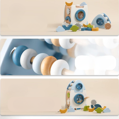 Pedagogiska leksaker för barn - nyfikenhet, logik och fantasi