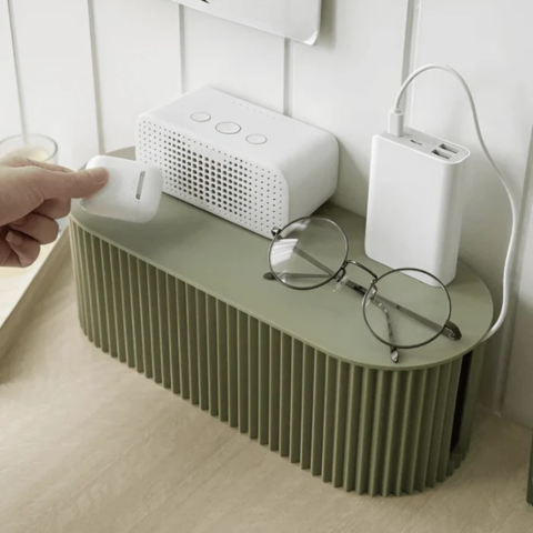 Minimalist Cable Storage Box - Clean Organization & Sleek Design