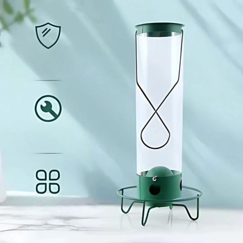 Κρεμαστή Ταΐστρα Πουλιών – Προστασία Κατά Από Σκίουρους Και Εύκολη Γέμιση