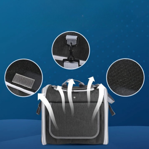 Cesta per bici estensibile per animali – Pratica e confortevole