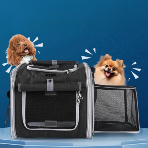 Cesta per bici estensibile per animali – Pratica e confortevole