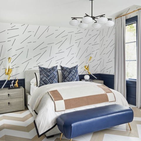 Ruitpatroon – Moderne Elegantie En Gezellig Comfort