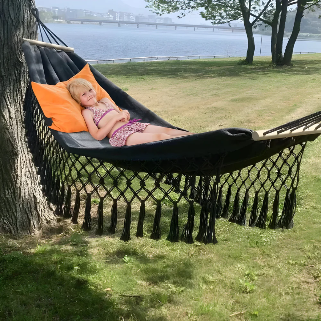 Houpací síť Exteriér Boho – Stylová relaxace a uklidňující atmosféra