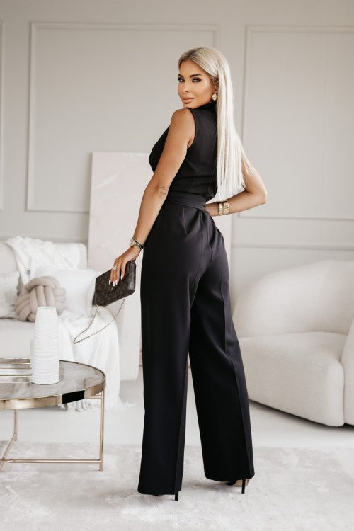 Natacha | Combinație Elegantă – Decolteu Încrucișat Și Talie Sublinată