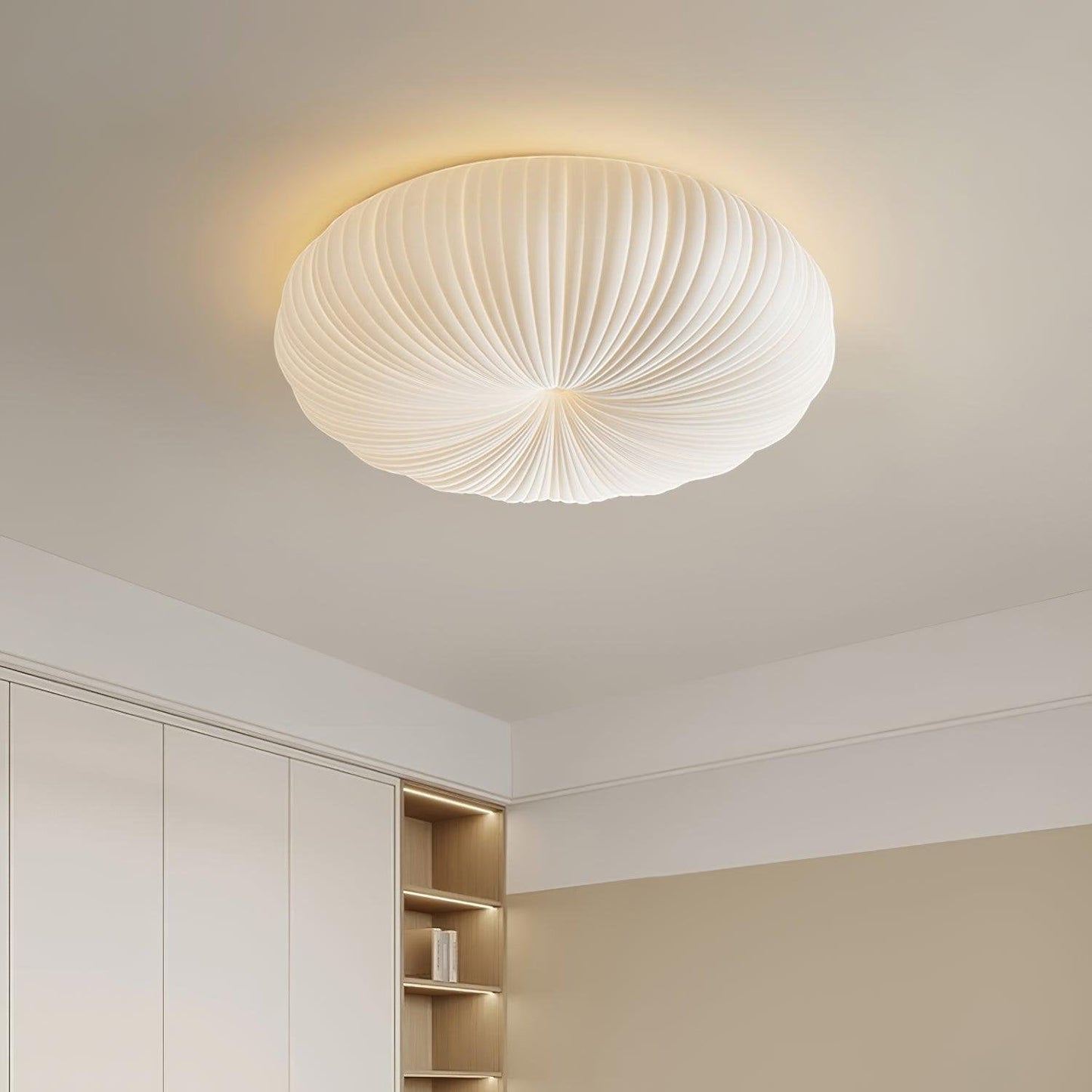 Luminária de Teto Elegante Moderna – Luz Ajustável e Ambiente Personalizado