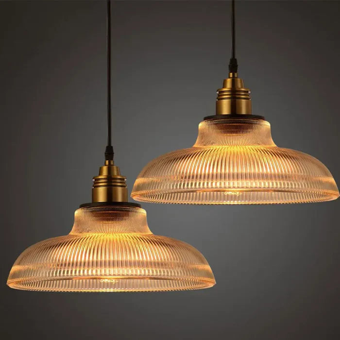 Glas-Hängelampe – Zeitgenössisches Design