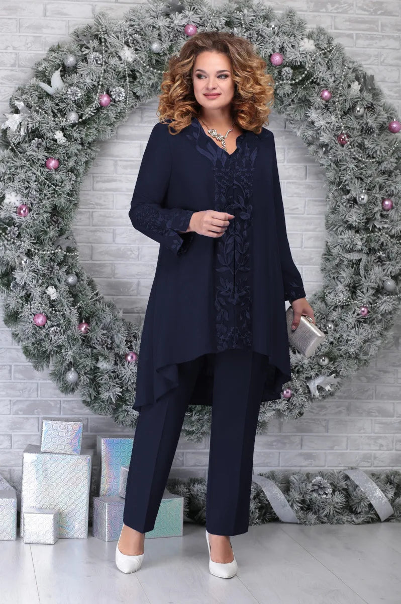 Ruth | Ensemble Blouse Fluide Et Pantalon Élégant