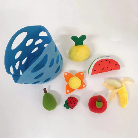 Panier De Marché En Feutre Pour Enfants — Plaisir Et Découverte Quotidienne