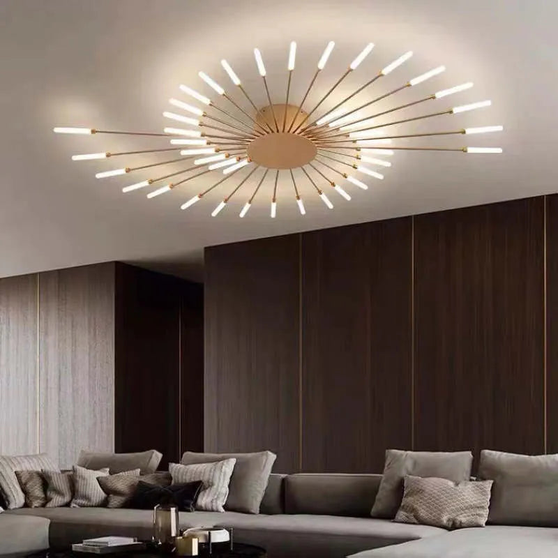 Moderne LED-Deckenleuchte – Elegante Beleuchtung und zeitgenössisches Design 
