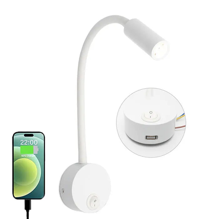 Flexibilní nástěnné svítidlo LED - mobilita, elegance a cílené světlo