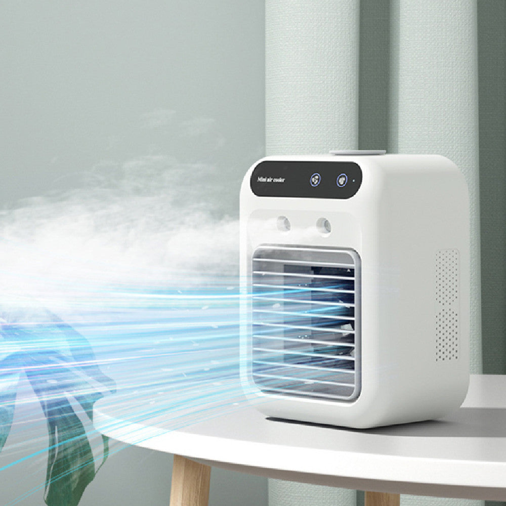 Ventilatore Raffreddatore d'Aria Portatile – Design Mini e Comfort Termico 