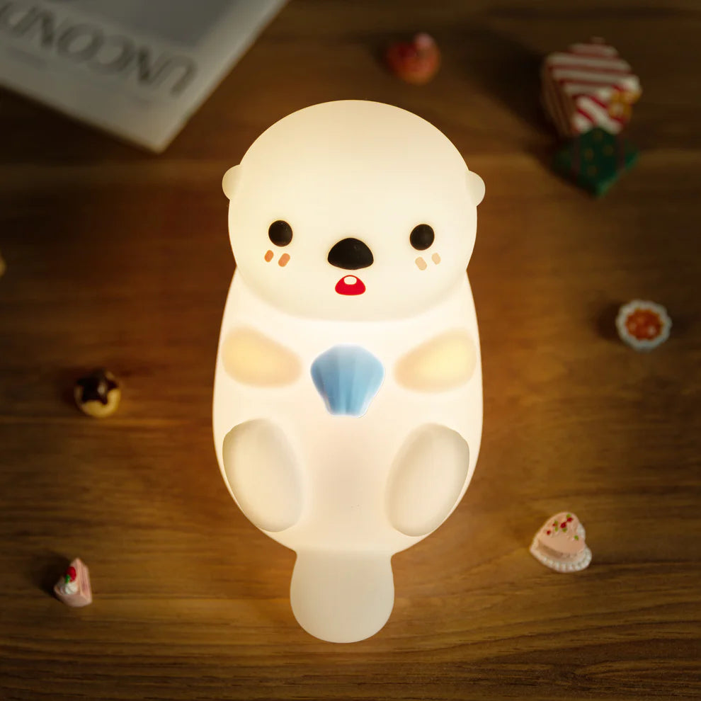 Luz nocturna LED – Foca Linda de Silicona Suave 