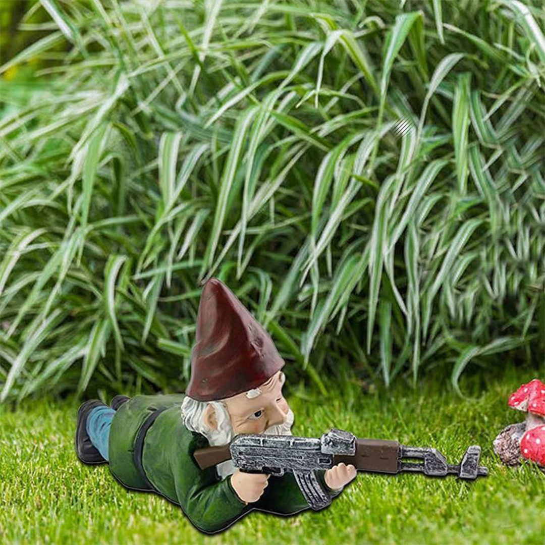 Anão de Jardim Militar – Toque de Humor e Defesa Externa 