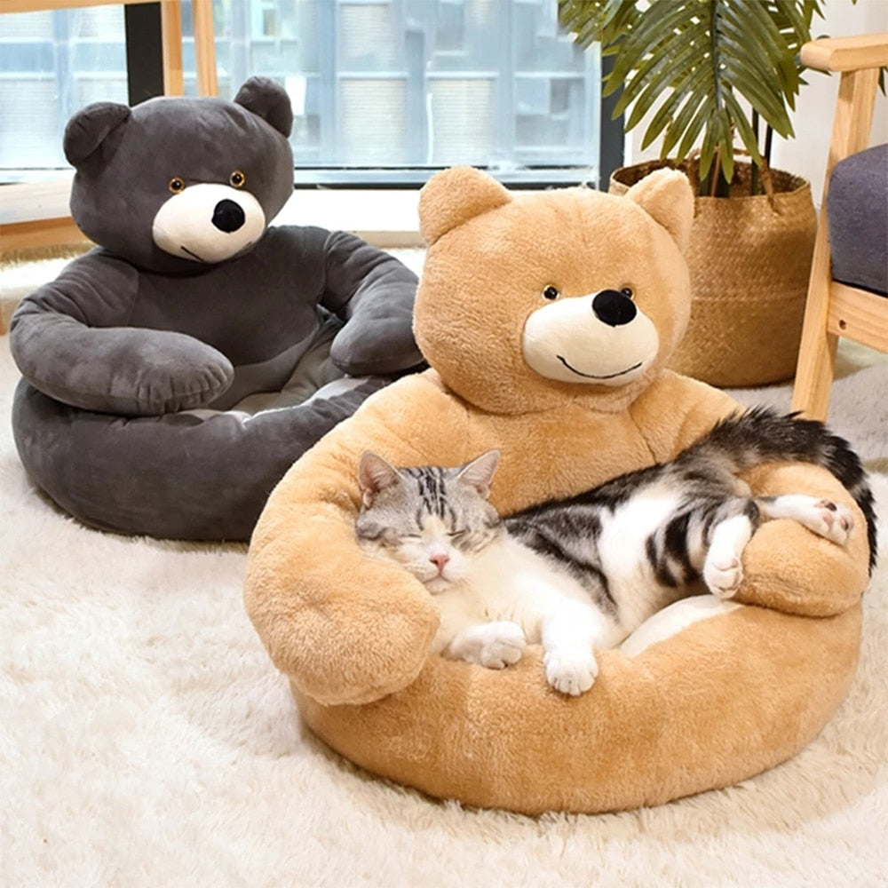 Tierbett in Bärenform — Gemütlicher und origineller Komfort 