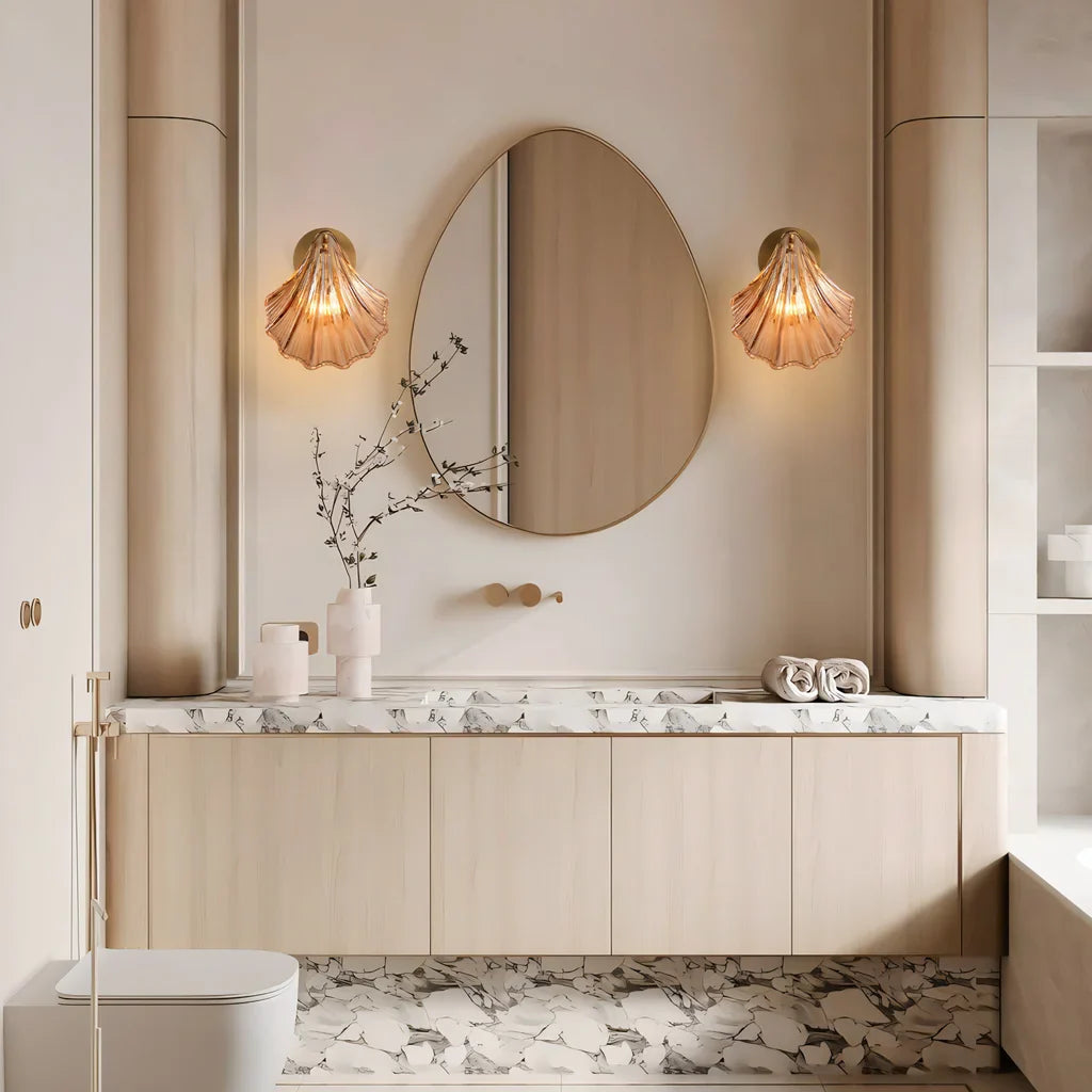 Nástěnné svítidlo Mušle – Elegantní a Námořní Osvětlení 