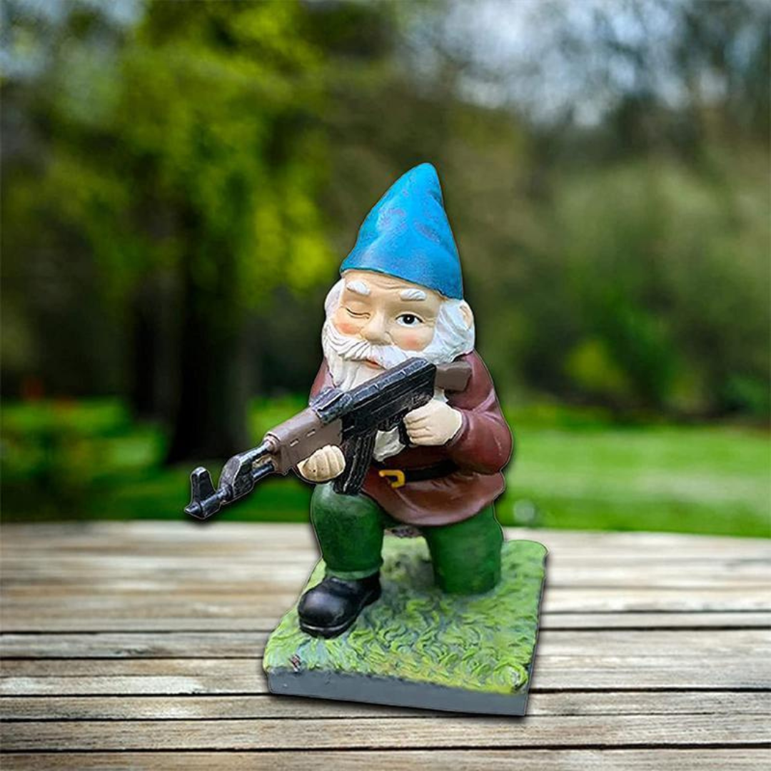 Anão de Jardim Militar – Toque de Humor e Defesa Externa 