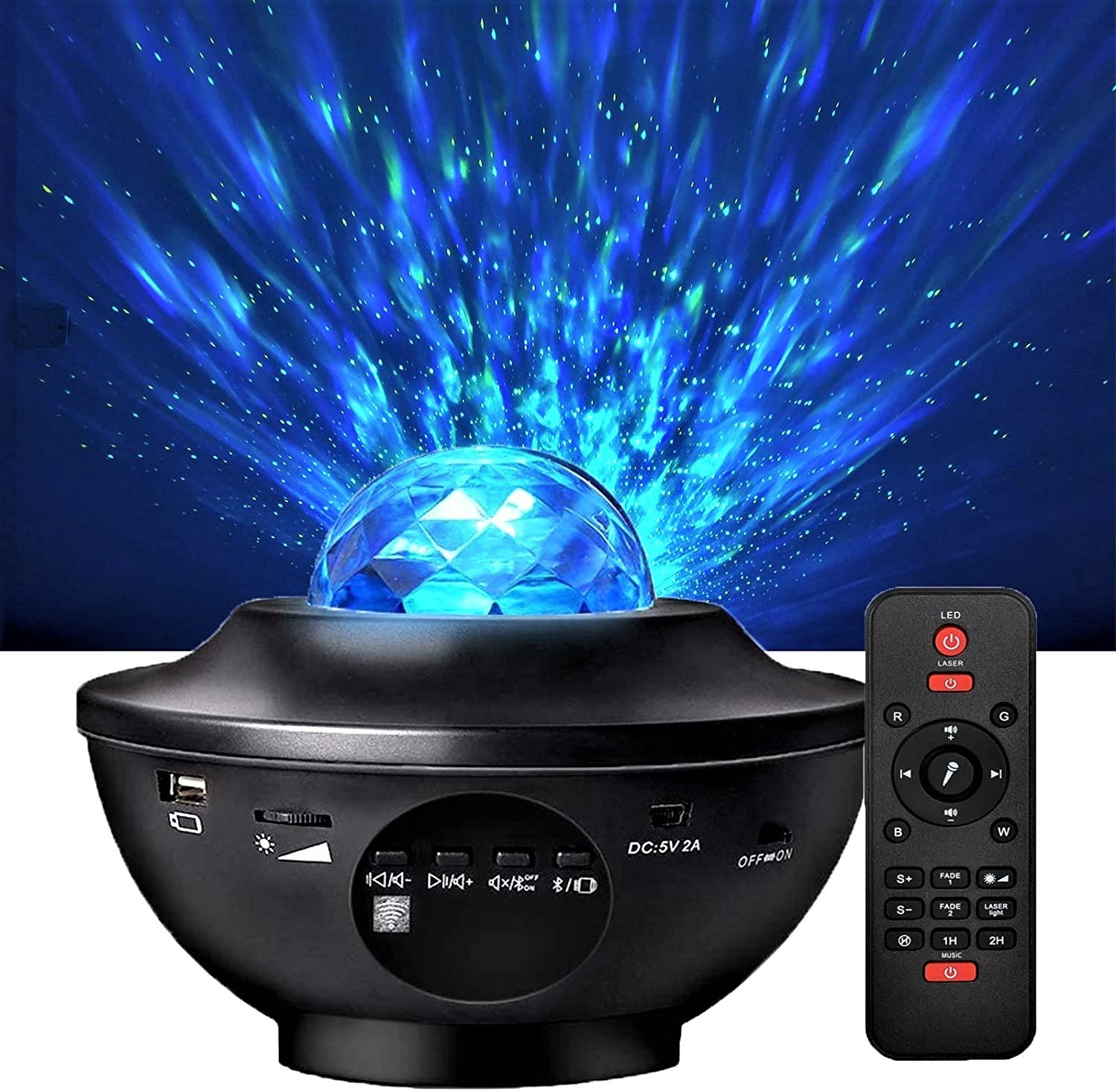 Galaxy Light Projector - valaiseva ja rauhoittava koristelu