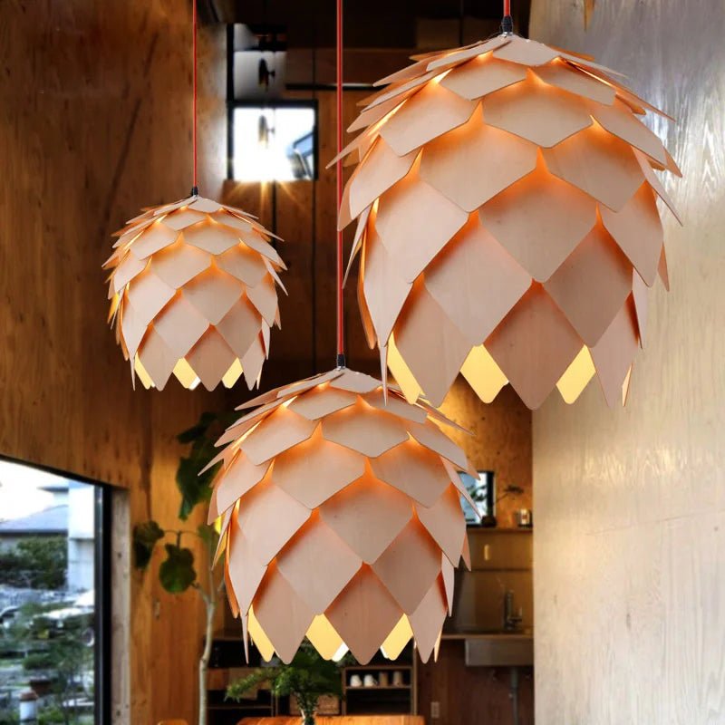 Sculpturální závěsné svítidlo – design inspirovaný přírodou 