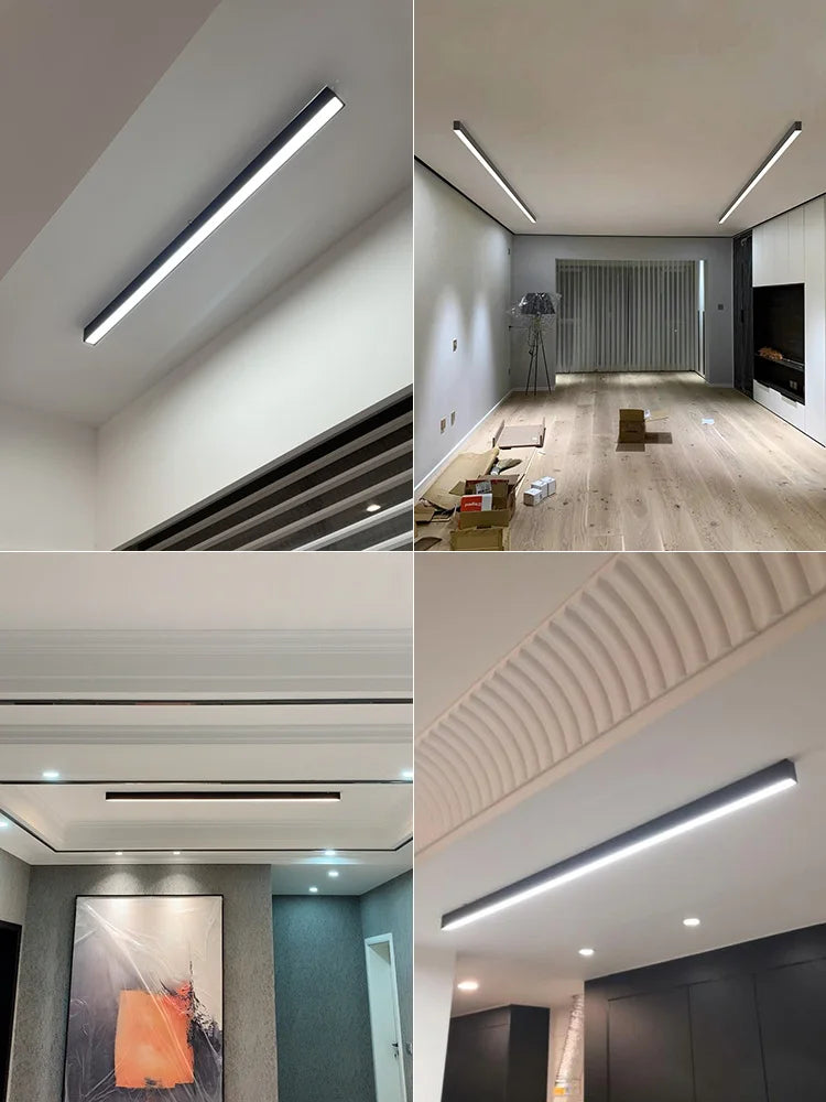 Minimalista LED mennyezeti lámpa - Skandináv design 
