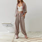 Charlotte | Pigiama Confortevole Chic A Righe E Quadri 