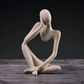 Escultura Abstrata Pensador – Elegância Contemplativa e Design Moderno 