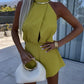Dorcas | Elegant Short Jumpsuit – Bold and Refined Style 