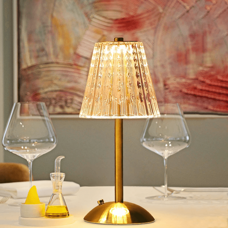Draadloze Tafellamp – Mobiele en Elegante Verlichting 