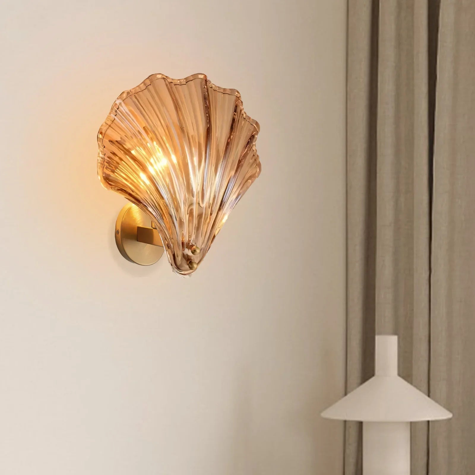 Nástěnné svítidlo Mušle – Elegantní a Námořní Osvětlení 