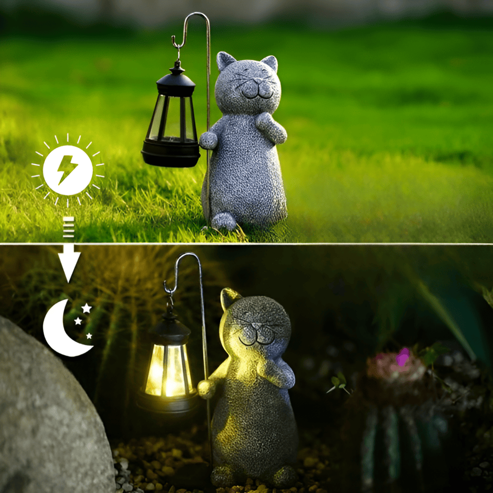 Lampada solare decorativa - Decorazione originale e luce soffusa