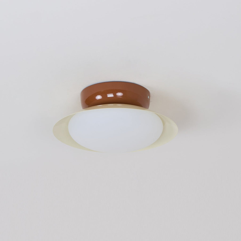 Plafón LED redondo - Resplandor natural y discreta elegancia