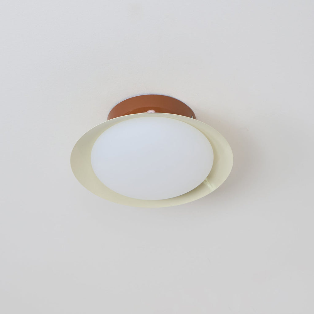 Plafón LED redondo - Resplandor natural y discreta elegancia