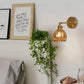 Applique Decorativa da Parete – Fiore in Bocciolo e Atmosfera Romantica 
