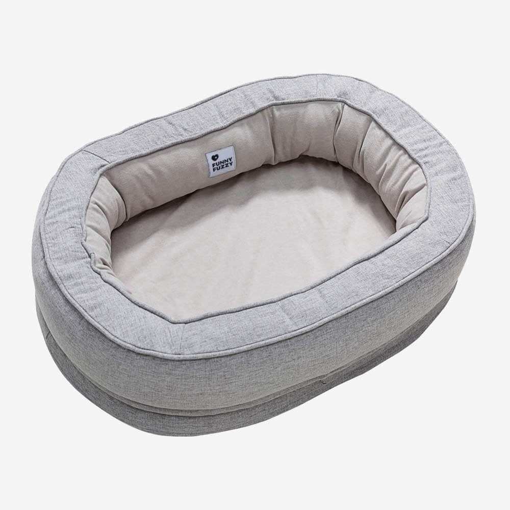 Lit En Forme De Beignet Pour Chien – Confort Et Douceur