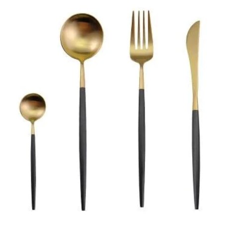 Set de Tacâmuri 24 Piese – Finisaj Elegant Pentru Masă Rafinat 
