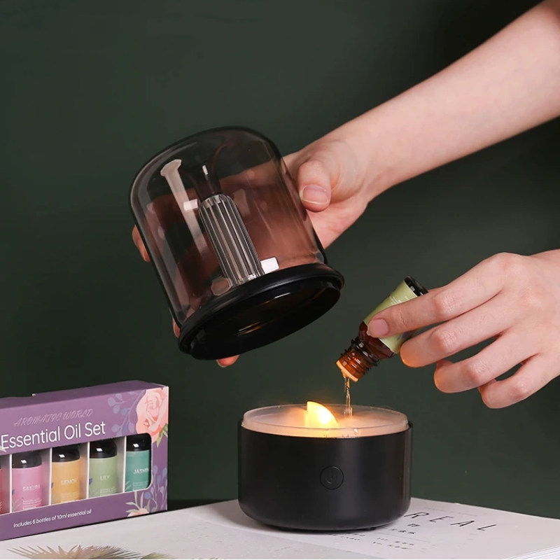 Aromadiffuserlampa — Avkopplande flammbelysning 