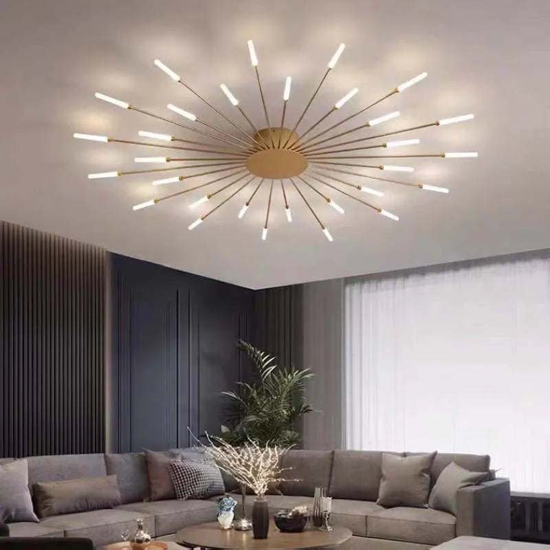 Moderne LED-Deckenleuchte – Elegante Beleuchtung und zeitgenössisches Design 