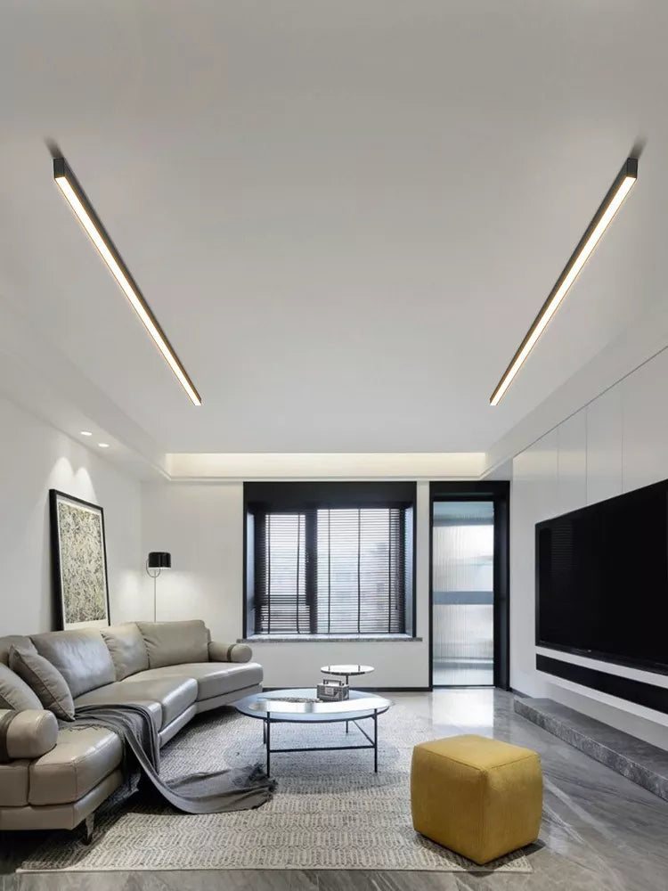 Minimalista LED mennyezeti lámpa - Skandináv design 