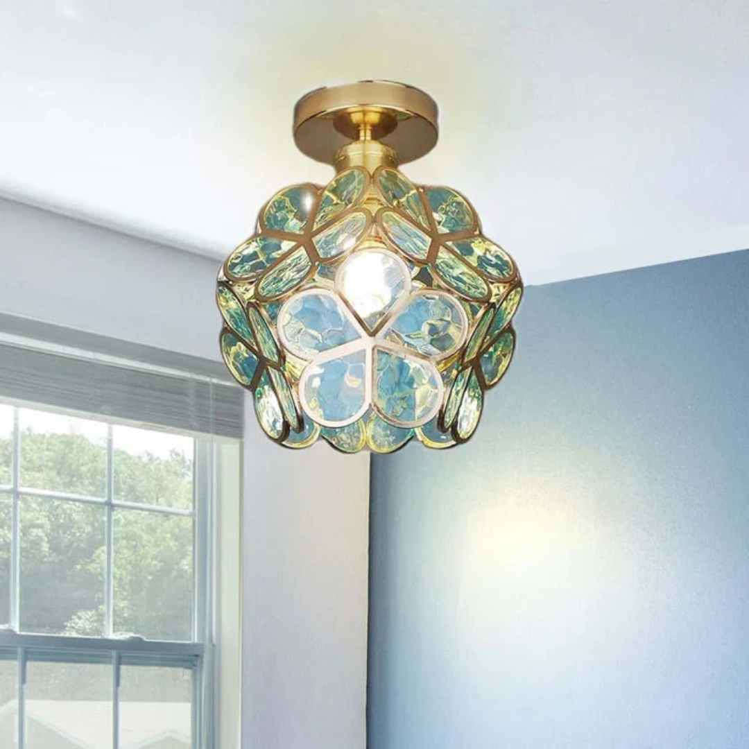Plafondlamp in de vorm van een bloem – Delicaat en modern ontwerp 