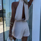 Dorcas | Elegant Short Jumpsuit – Bold and Refined Style 