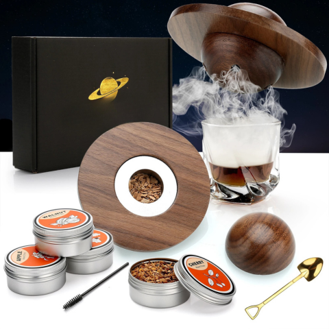 Kit De Fumage Pour Cocktails — Effet Visuel Impressionnant