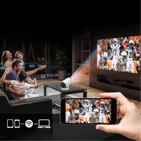 Draagbare Hoge Definitie Cinema Projector 